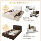 ベッド セミダブル 連結収納 組立設置付 壁付け 国産 ファミリー スタンダードポケットコイル Aタイプ