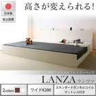 ファミリーベッド スタンダードボンネルコイル ワイドK280 組立設置付