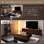 テレビボード 幅180 ウォルナット調 引き戸リビング収納