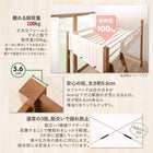 システムベッド シングル 固綿マットレス付き デスク付 宮棚 コンセント付 天然木パイン材