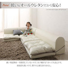 フロアコーナーソファ ソファ3点セット 1人掛け+2人掛け+コーナー