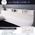 ベッドフレームのみ ベッド セミダブル 収納