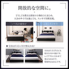 ベッド 収納 セミダブル プレミアムポケットコイル