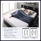 クイーンベッド ベット 収納 プレミアムポケットコイル