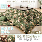 こたつ掛布団&敷布団2点セット 5尺長方形 90×150cm 天板対応