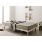 セミシングル ショート丈 脚付きマットレス 搬入 組立 簡単 すのこ構造 ボトムベッド 薄型スタンダードボンネルコイル 脚15cm