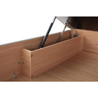 跳ね上げベッド クイーン SS×2 ラージ フランスベッド マルチラススーパースプリングマットレス付 収納付きベッド 深型 連結 クイーン 縦開