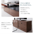 ソファ+テレビ台+フラップチェスト 2人掛け 北欧 リビング 3点セット