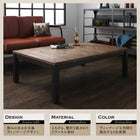 こたつ3点セット テーブル+掛・敷布団 4尺長方形 80×120