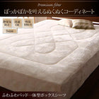 ボックスシーツ単品 パッド一体型 吸湿発熱わた入り シングル 北欧モダン