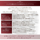 ベッドフレームのみ ダブルベッド ライト 大型ローベッド