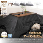 こたつ 掛布団 &敷布団 2点セット 4尺長方形 80×120 天板対応