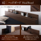 ベッド 収納 ダブル プレミアムボンネルコイル