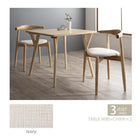 ダイニングチェア 2脚組 北欧モダン