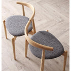 ダイニング 3点セット(テーブル+チェア2脚) W80 北欧モダン