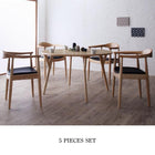 ダイニング 3点セット(テーブル+チェア2脚) 直径120 北欧 ラウンドテーブル