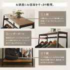 テレビボード 3点セット(テレビボード+シェルフ×2) リビング収納 ヴィンテージ調