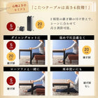 こたつ ソファ リビングダイニングセット 5点セット テーブル+2人掛けソファ1脚+1人掛けソファ1脚+コーナーソファ1脚+スツール1脚 W105 高さ調節