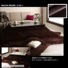 こたつ 掛布団 &敷布団 2点セット 正方形 75×75 天板対応モノトーン