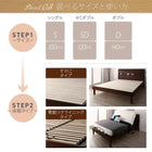 ベッドフレームのみ ダブル電動リクライニングベッド 棚 コンセント付き