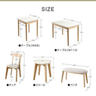 単品 スツール 1人掛け ガラスと木の異素材MIXモダンデザインダイニング