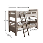 二段ベッド 2段ベッド ベットフレームのみ シングル