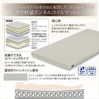 二段ベッド 2段ベッド 薄型軽量ボンネルコイル シングル