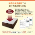 シングルベッド 跳ね上げ 薄型スタンダードポケットコイル 縦開き 深さラージ お客様組立 すのこ