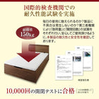 シングルベッド 跳ね上げ 薄型スタンダードポケットコイル 横開き 深さラージ すのこ お客様組立