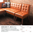 こたつリビングダイニング 3点セット(テーブル+ソファ1脚+アームソファ1脚) 右アーム W105 ヴィンテージ