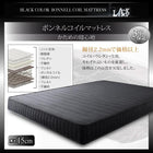 モダンベッド ブラック フレームのみ セミダブル