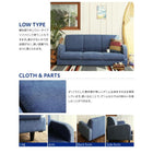 リビングボード 幅150 西海岸テイスト