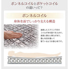 ベッド セミダブル すのこ 跳ね上げベッド スタンダードポケットコイル 深さラージ 組立設置付