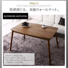 こたつソファダイニング 5点セット(テーブル+右肘ソファ1脚+左肘ソファ1脚+1人掛けソファ1脚+コーナーソファ1脚) W105 ハイバック