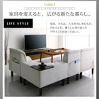 こたつソファダイニング 5点セット(テーブル+右肘ソファ1脚+左肘ソファ1脚+1人掛けソファ1脚+コーナーソファ1脚) W120 ハイバック