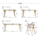 北欧デザイン ダイニング ダイニングチェア 2脚組