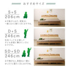 ベッド 連結 大型 子供 フロアベッド プレミアムボンネルコイル ワイドK200 ツイン