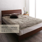 ベッドパッド 敷パッド単品 セミダブル マイクロファイバー ボリューム 厚み