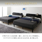 ベッド 連結 スタンダードボンネルコイル ワイドK240(S+D) ツイン