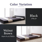 ベッド セミダブル ローベッド プレミアムポケットコイル