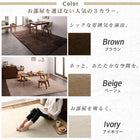 ダイニングラグ 130×185cm キッチンマット ダイニングラグ はっ水機能 マイクロファイバーフランネル