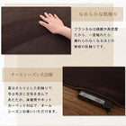 ダイニングラグ 185×185cm はっ水 マイクロファイバー フランネル