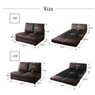 ソファーベッド レザー 5サイズ/幅140cm