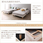 キングサイズ 脚付きマットレス 専用別売品(8cm脚)16本入り 8cm