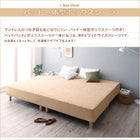 キングサイズ 脚付きマットレス 専用別売品(8cm脚)16本入り 8cm