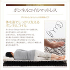 キングサイズ 脚付きマットレス プレミアムボンネルコイル キング(SS+S)