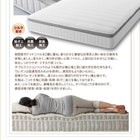 キングサイズ 200 脚付きマットレス プレミアムボンネルコイル ワイドK200