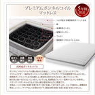 キングサイズ 240 脚付きマットレス プレミアム2層ポケットコイル ワイドK240(SD×2)