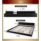 組立設置付き ベッド クイーン キング ベッドフレームのみ クイーン(Q×1)