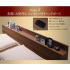 組立設置付き ベッド クイーン キング プレミアムボンネルコイルマットレス キング(K×1)